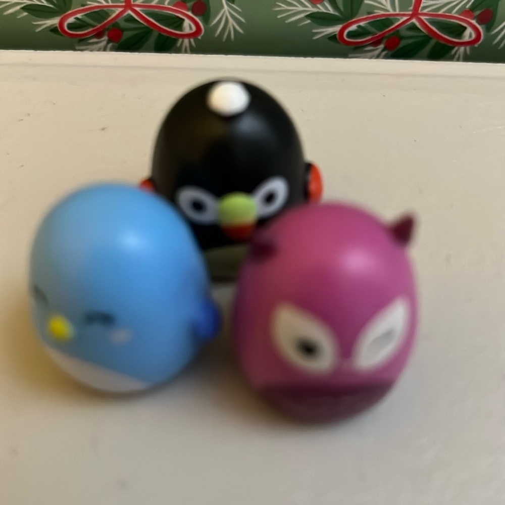 3 piece squish-a-long bird set